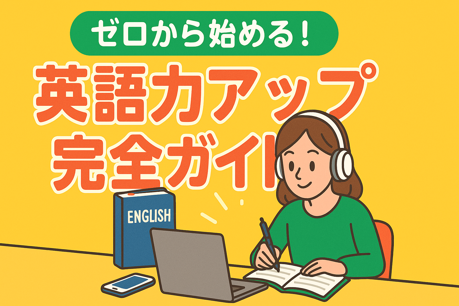 ゼロから始める！英語力アップ完全ガイド｜初心者から脱却して中級者へ
